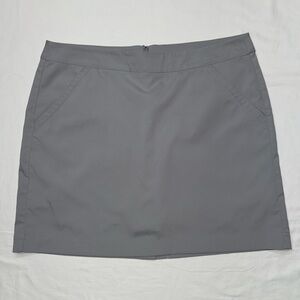 PGA Tour Gray Skort Golf Tennis Pickleball Sporty Athletic Casual Streetwear